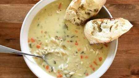 Greek Lemon Chicken Soup