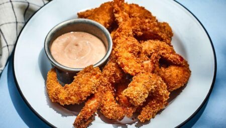 Japanese-Style Deep-Fried Shrimp